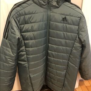 Boys Adidas puffer jacket.